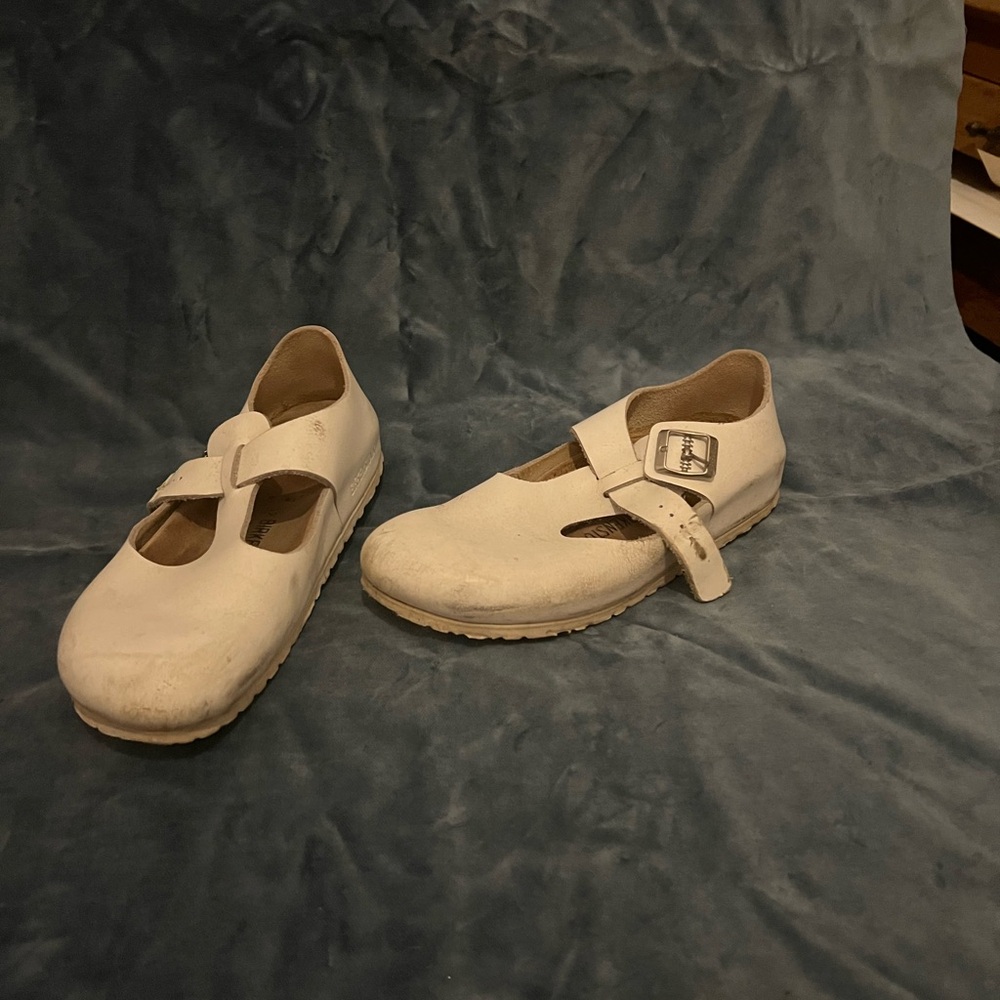 White Mary Jane vintage Birkenstock - Picture 2 of 4